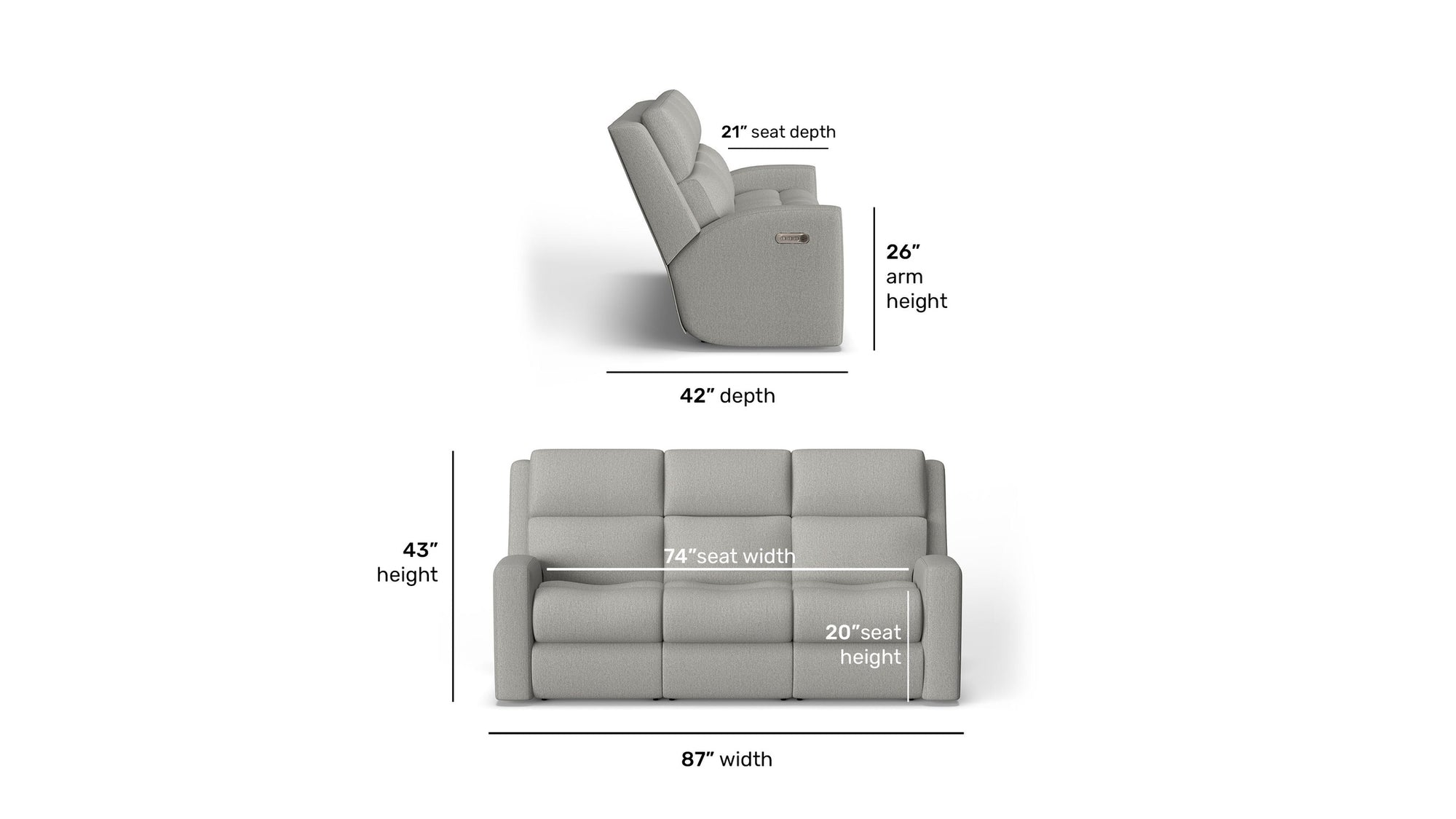 Score - Power Reclining Sofa