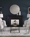 Guerina - Scalloped Lamp - White