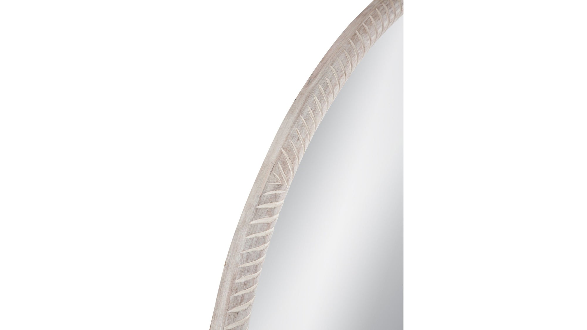 Bechet - Wall Mirror - White