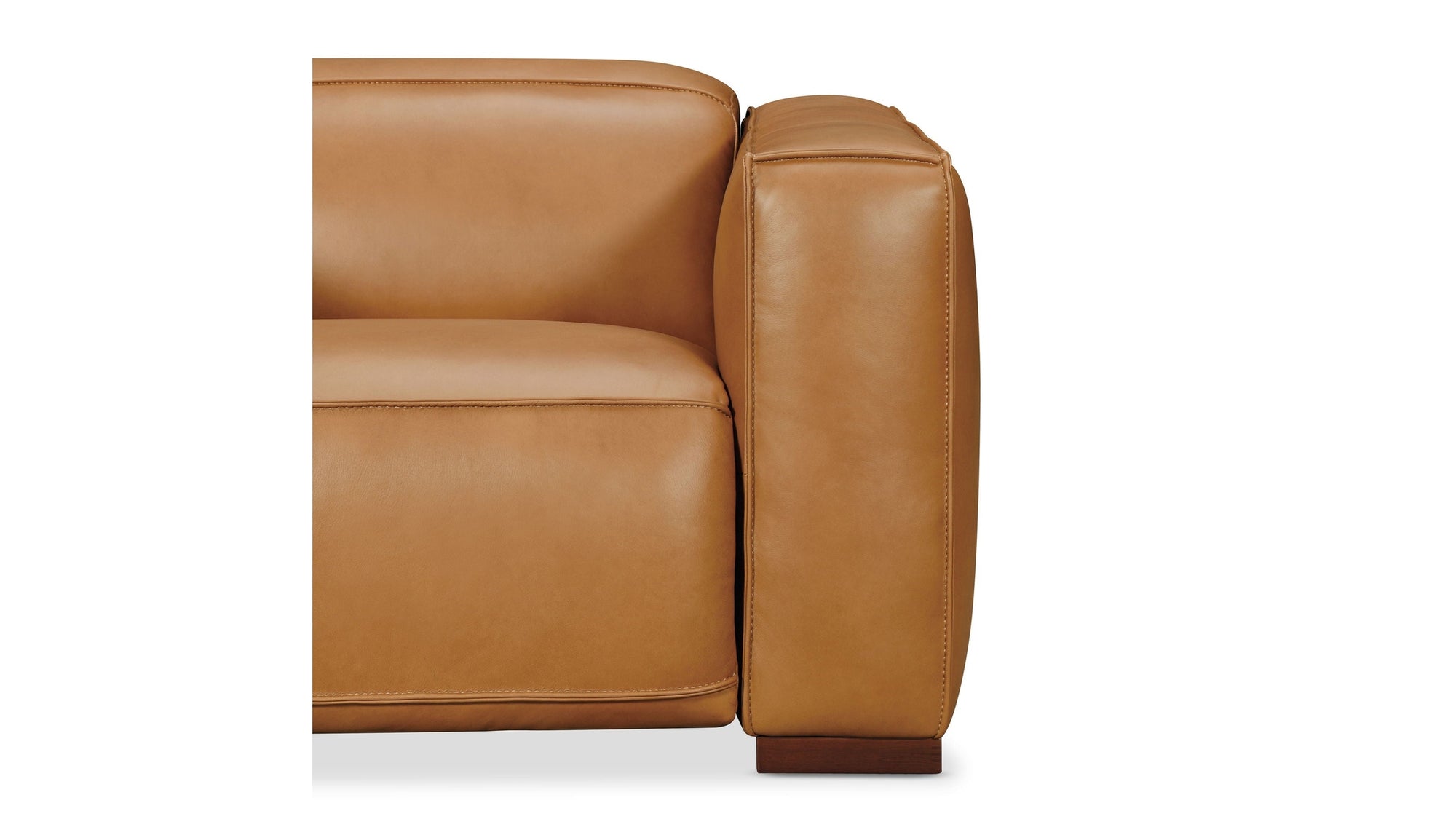 MS - Fresco Power Recliner With Power Headrest - Light Brown