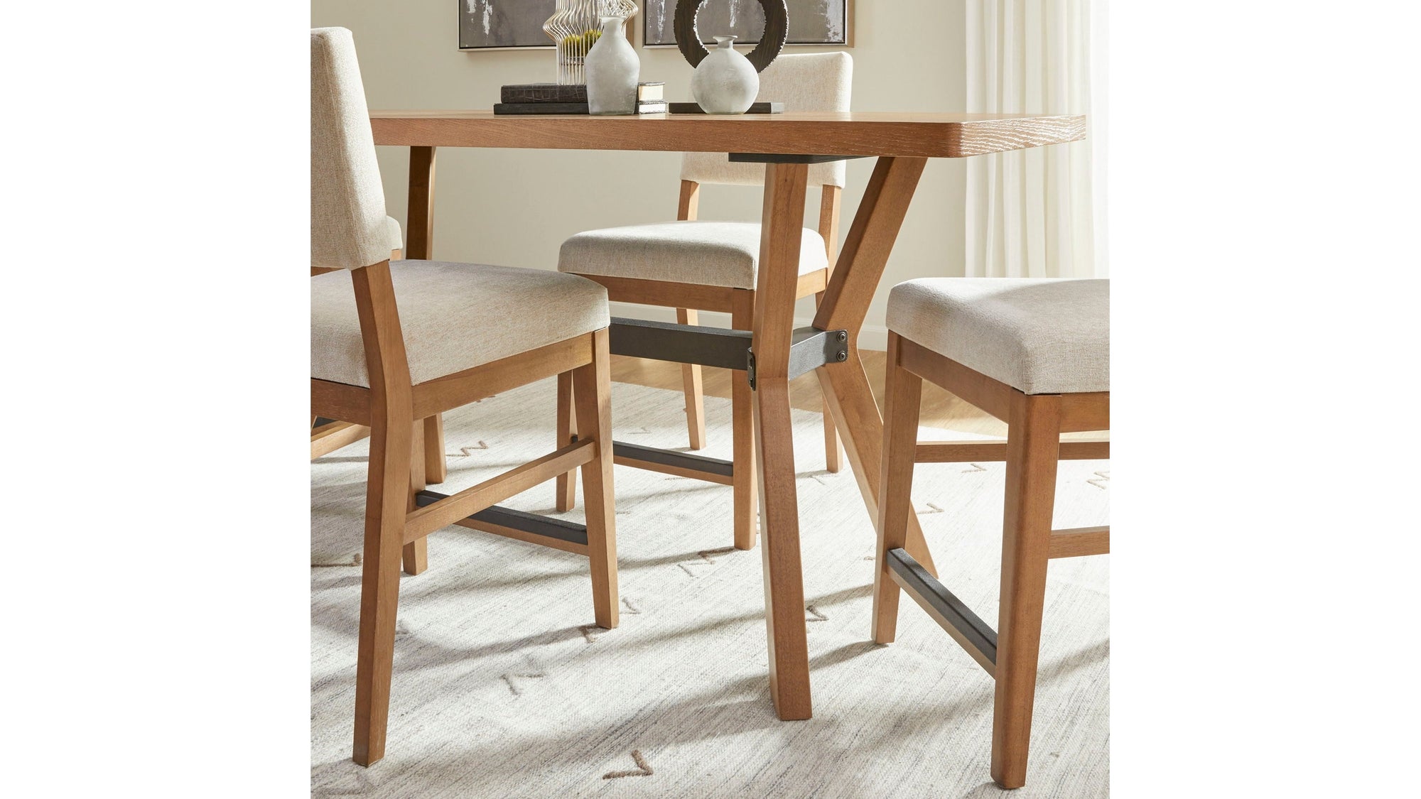 Millwork - Friendship Table - Light Brown