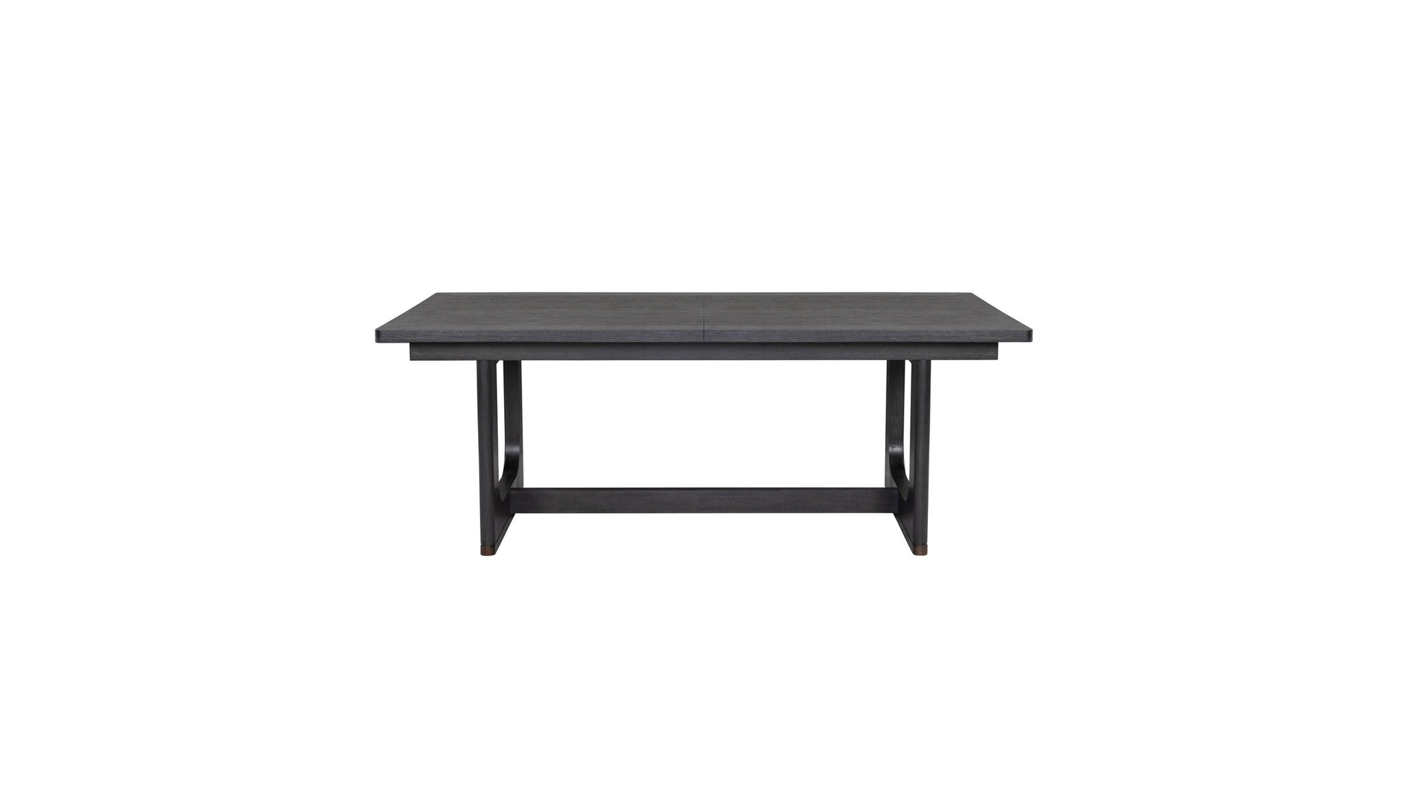 Waterfall - Rectangular Dining Table - Deep Ebony