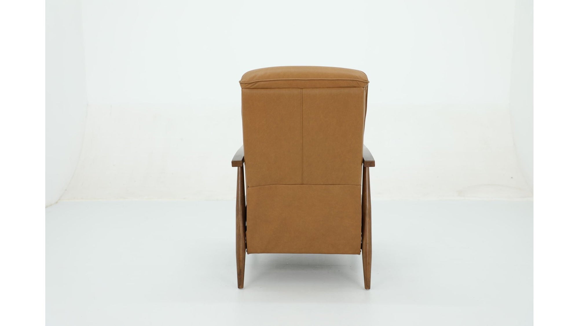 Hampton B - Recliner Push Thru The Arms - Santa Fe-Brandy
