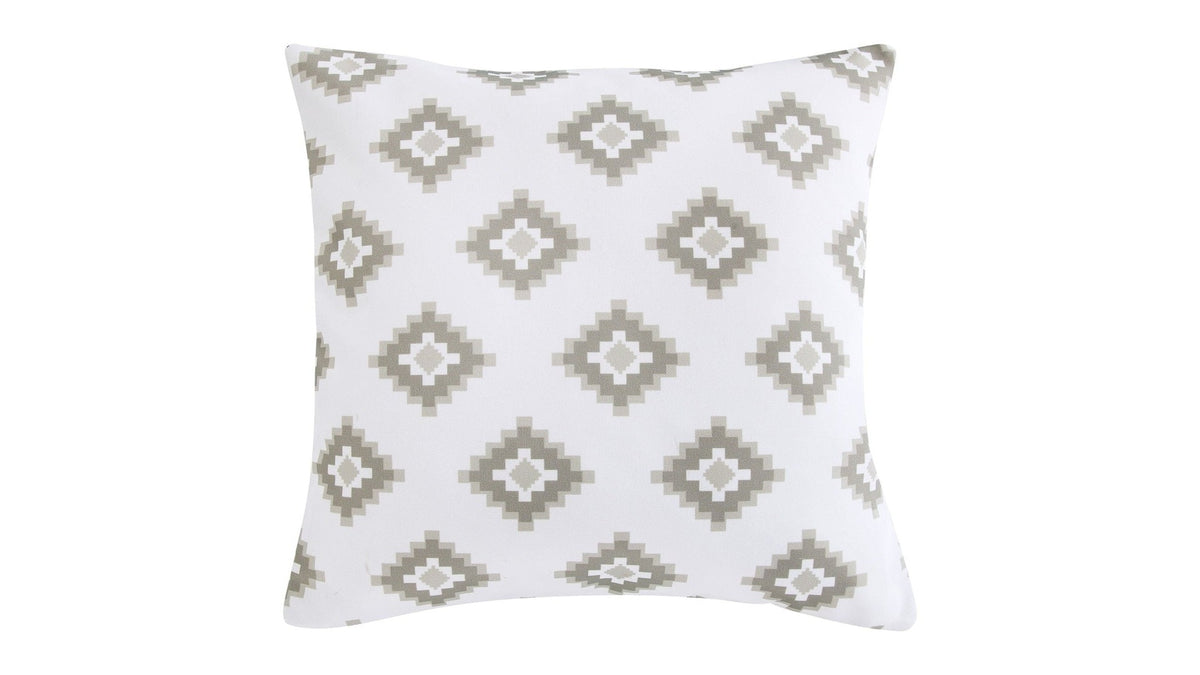 Chalet - Aztec Indoor/Outdoor Pillow 2 Per Carton - Taupe