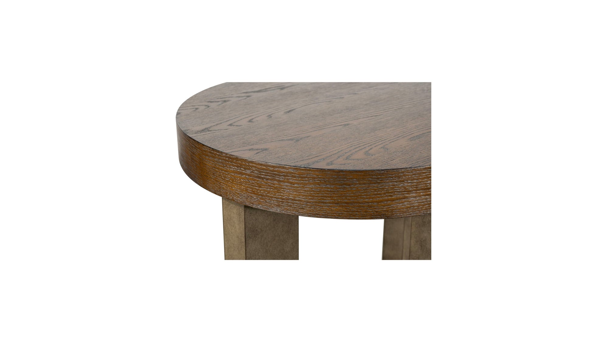 Nova - End Table - Cerused Charcoal Oak