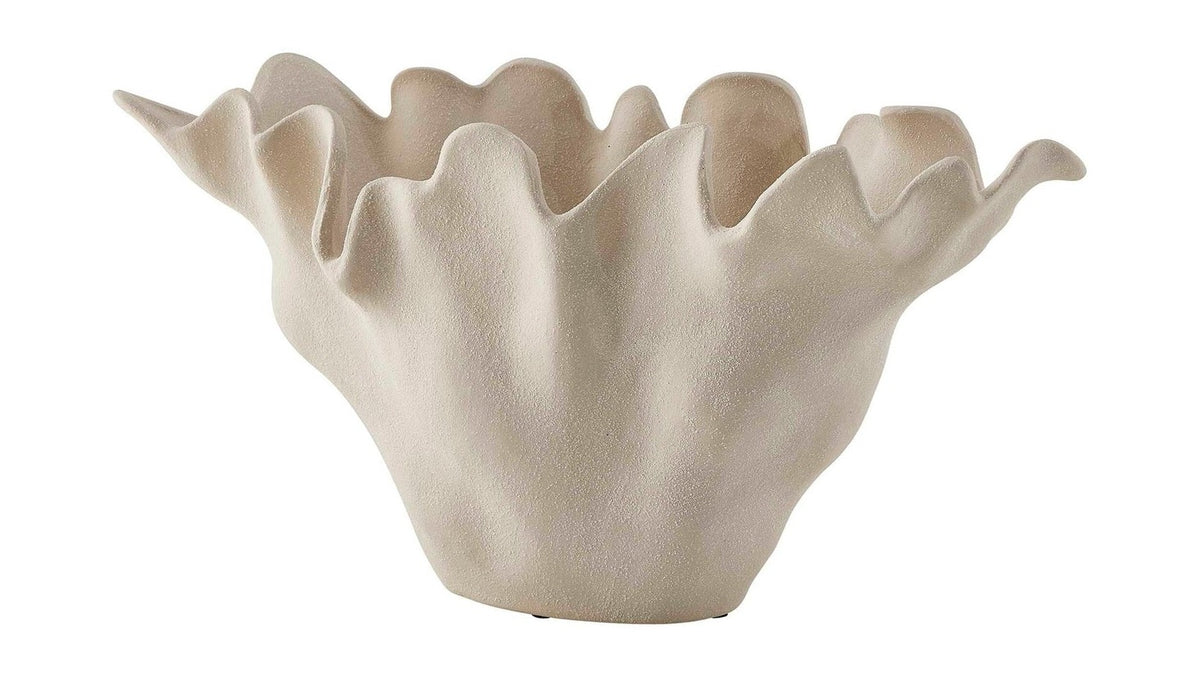 Sand Dune - Outdoor Ceramic Bowl - White