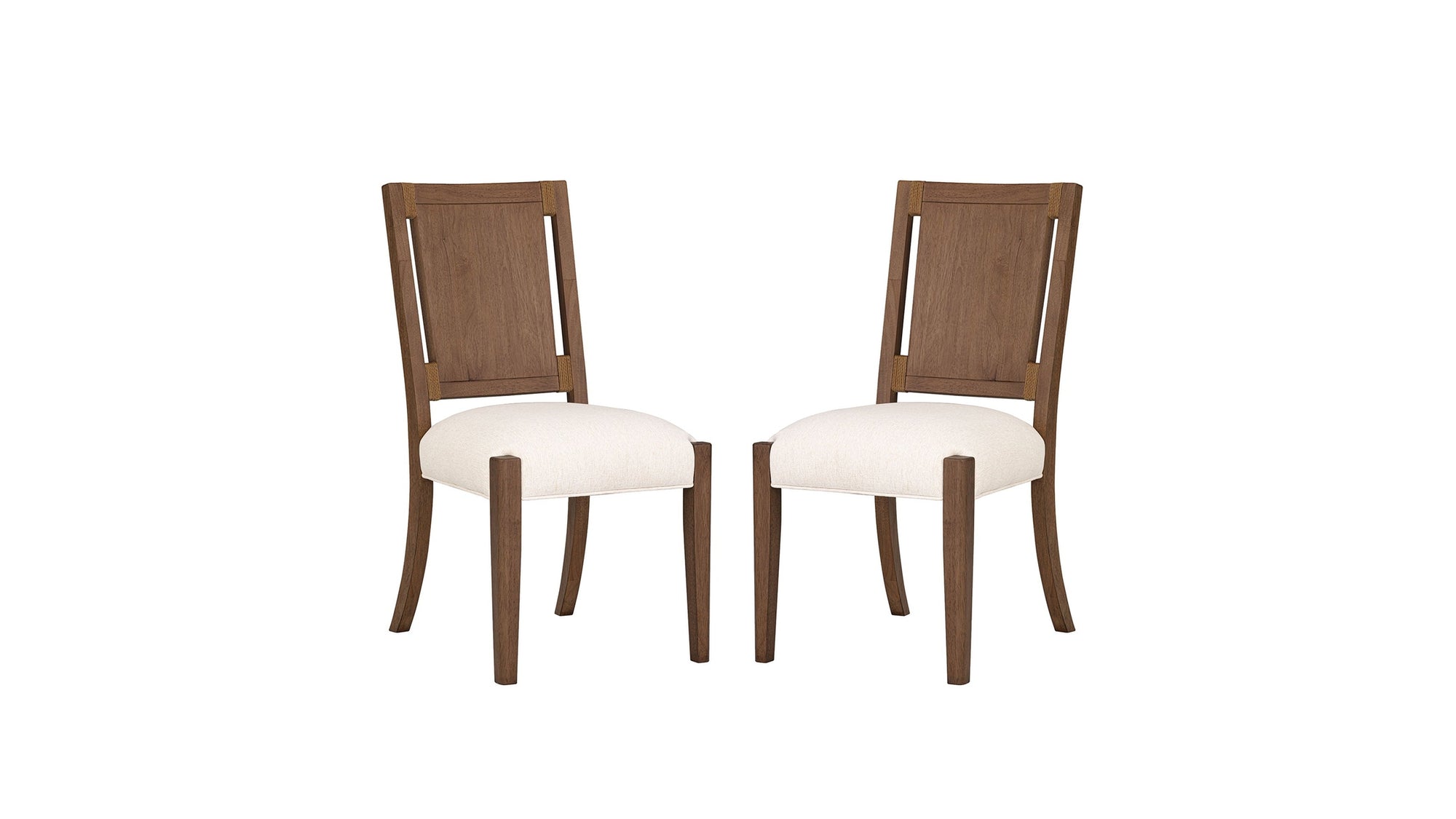 Lincoln - Upholstered Dining Chair - Brown / Milk