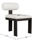 Bolster Back - Outdoor Dining Chair