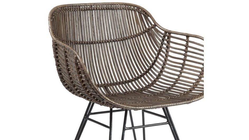 Ryanne - Arm Chair - Brown