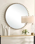 Avelyne - Round Mirror - Gold