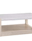Newport - Rectangle Cocktail Table - White