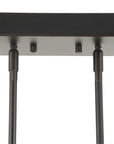 Kyoto - 4 Light Linear LED Chandelier - Black