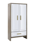 Lansing - Tall Bar Cabinet - Cerused Gray Oak
