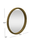 Sansee - Wall Mirror - Yellow