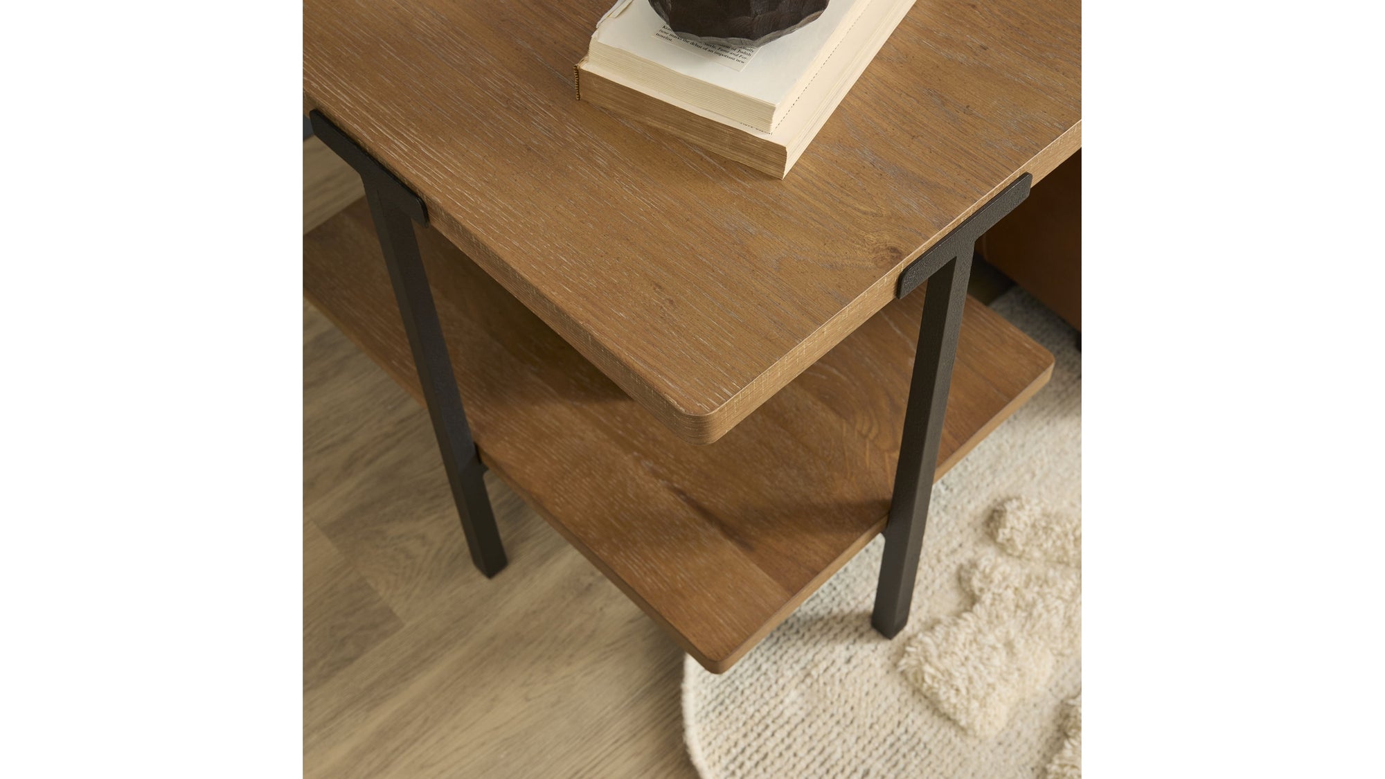 Millwork - End Table - Light Brown
