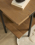 Millwork - End Table - Light Brown