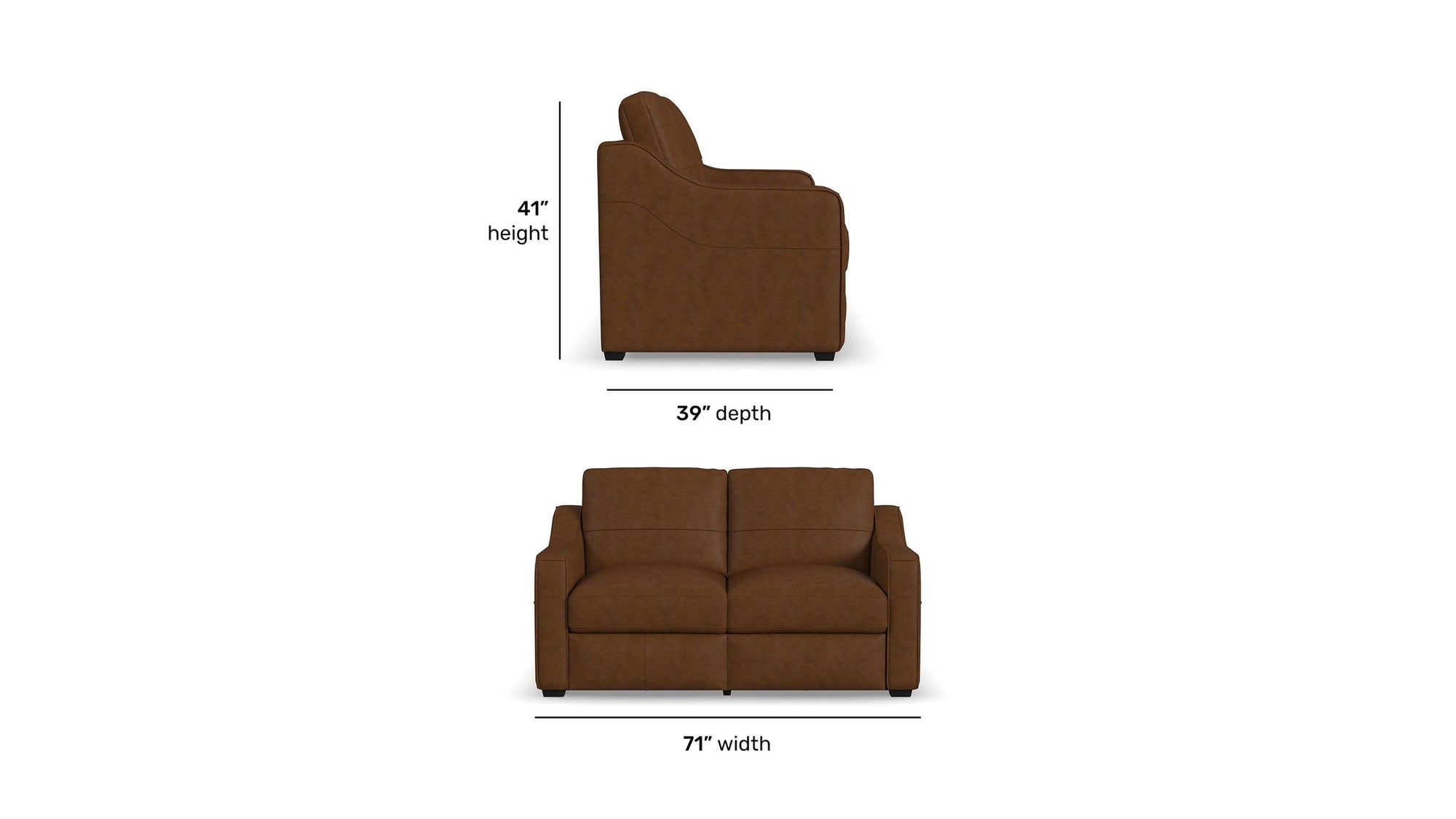 Hudson - Loveseat For Living Room