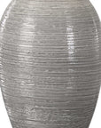 Dinah - Textured Table Lamp - Gray