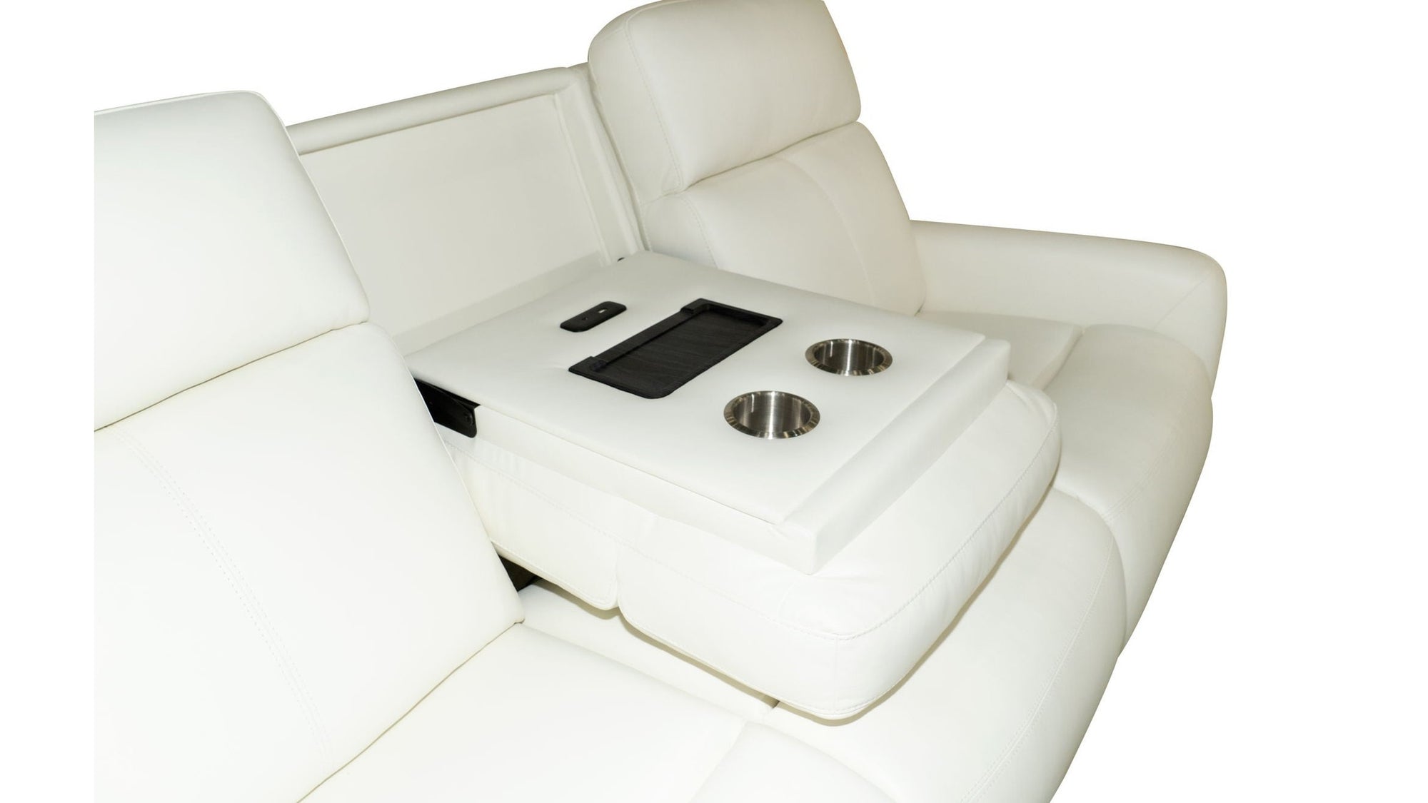 Alister - Power Gliding Sofa With Power Headrests &amp; Lumbar