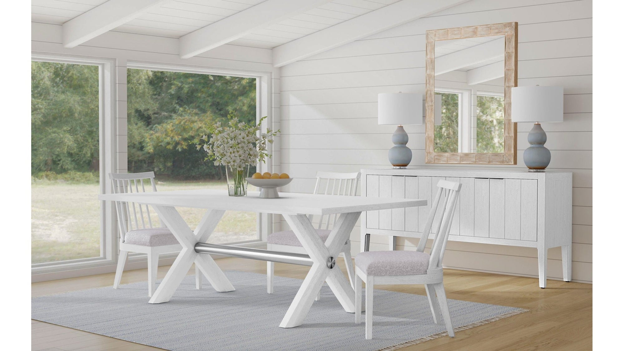 Nadine - Dining Chair - White