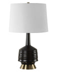 Foster - Black Glaze Table Lamp