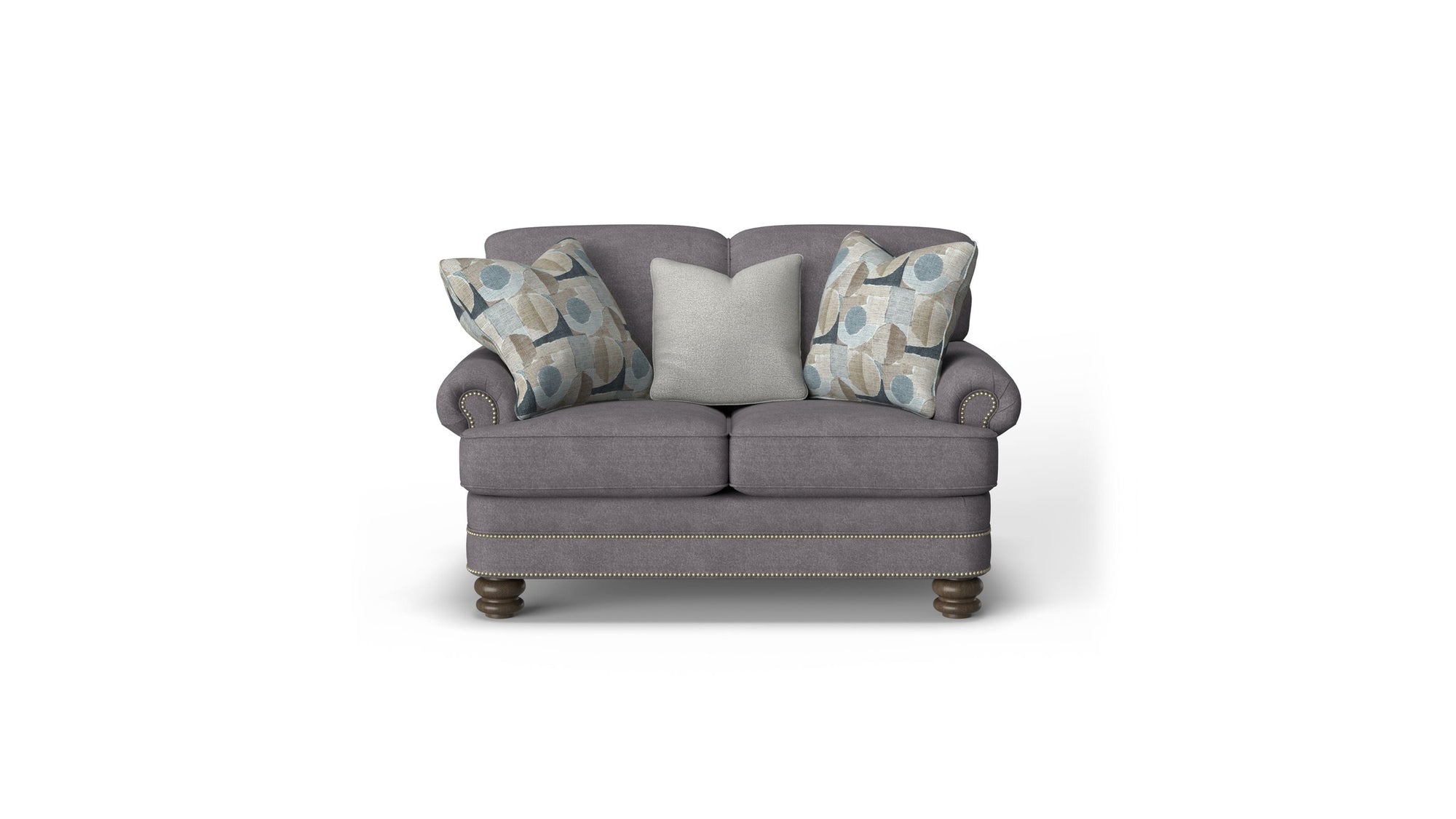 Bay Bridge - Loveseat, Nailhead Trim