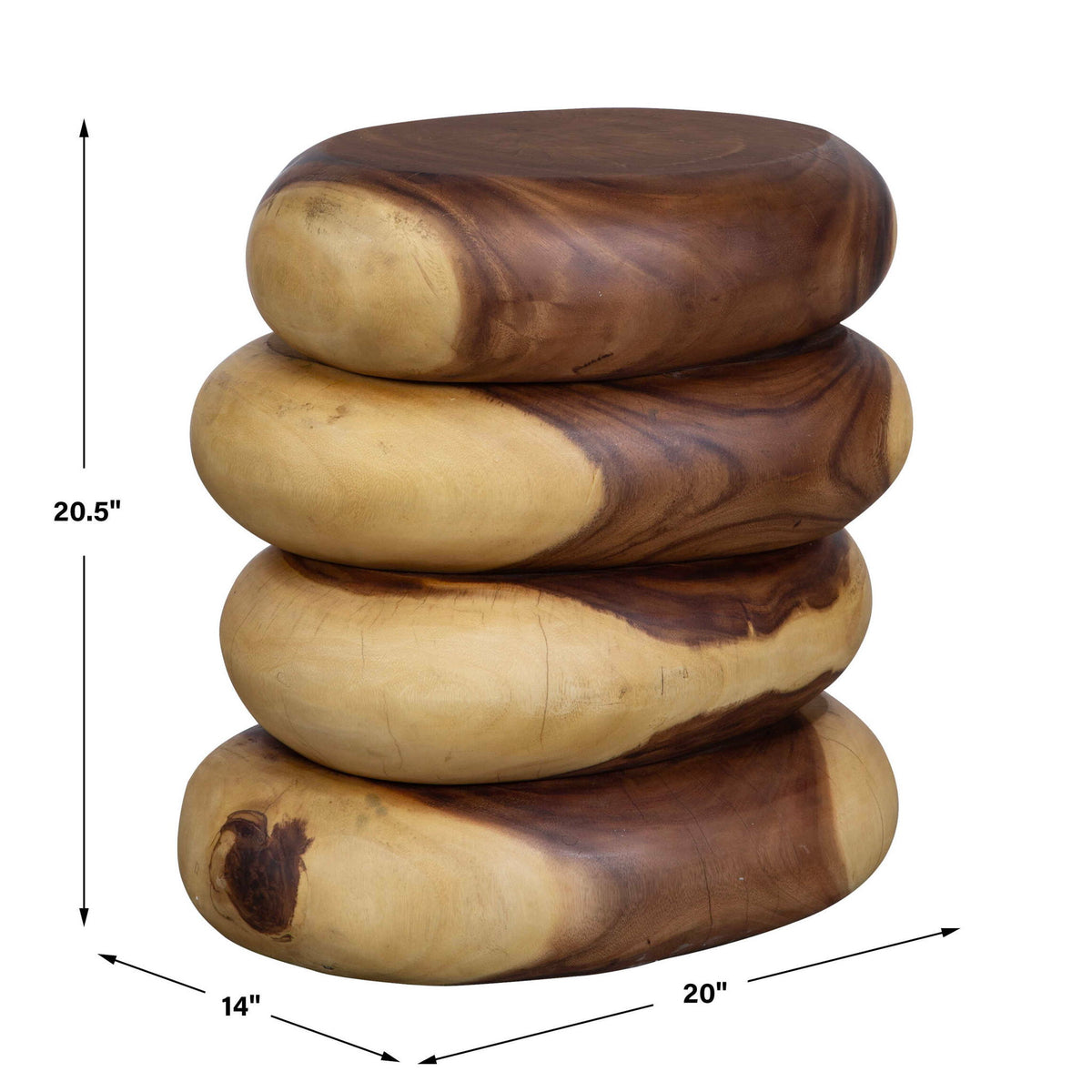 Carrillo - Modern End Table - Light Brown