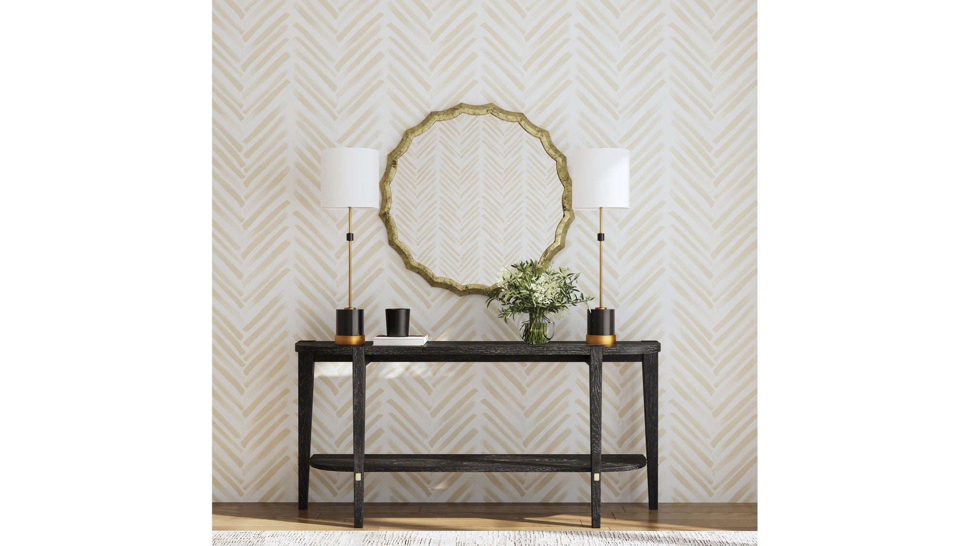 Whitfield - Console Table - Black