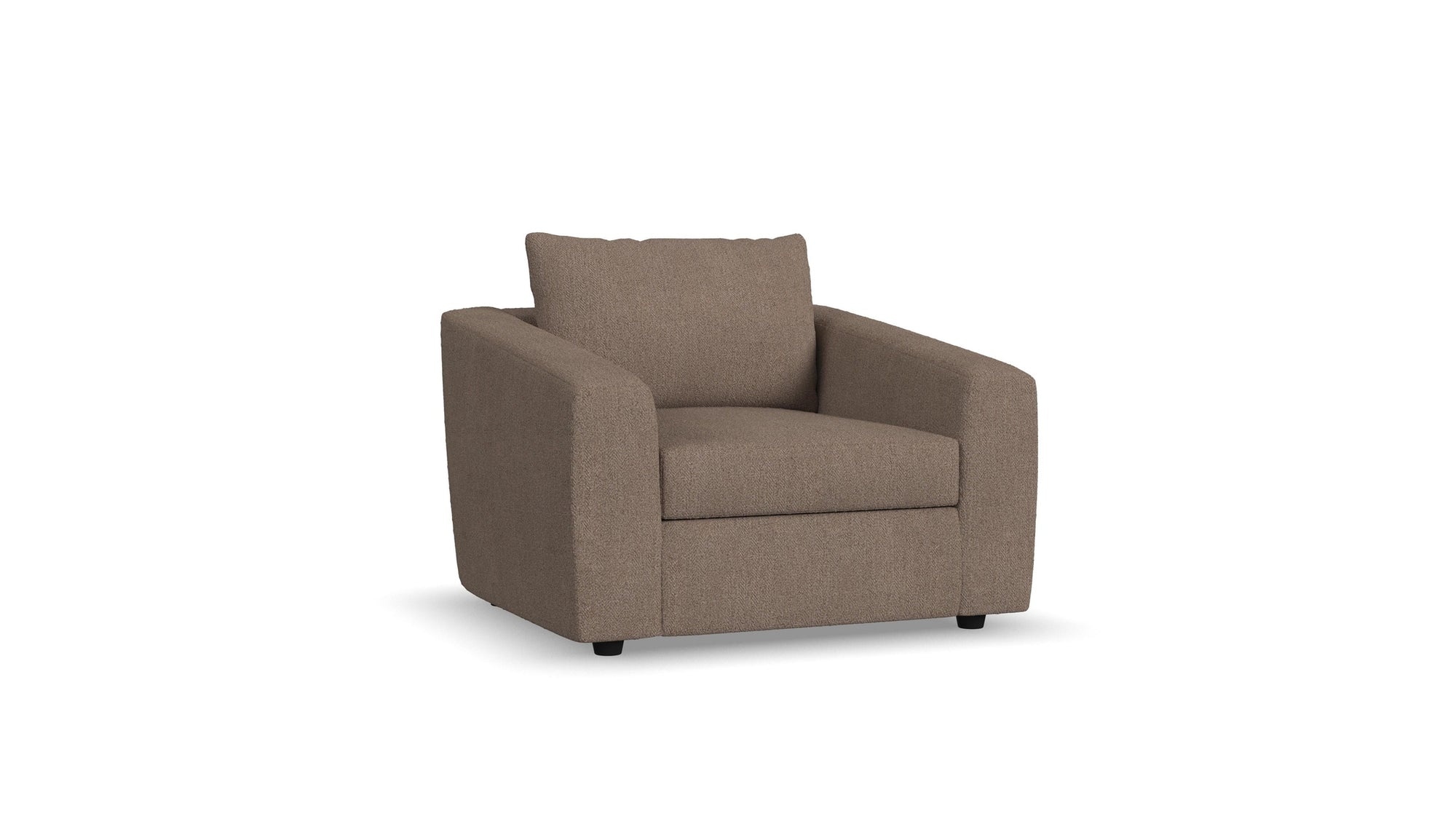 Chevy - Fabric Dining Chair - Brown