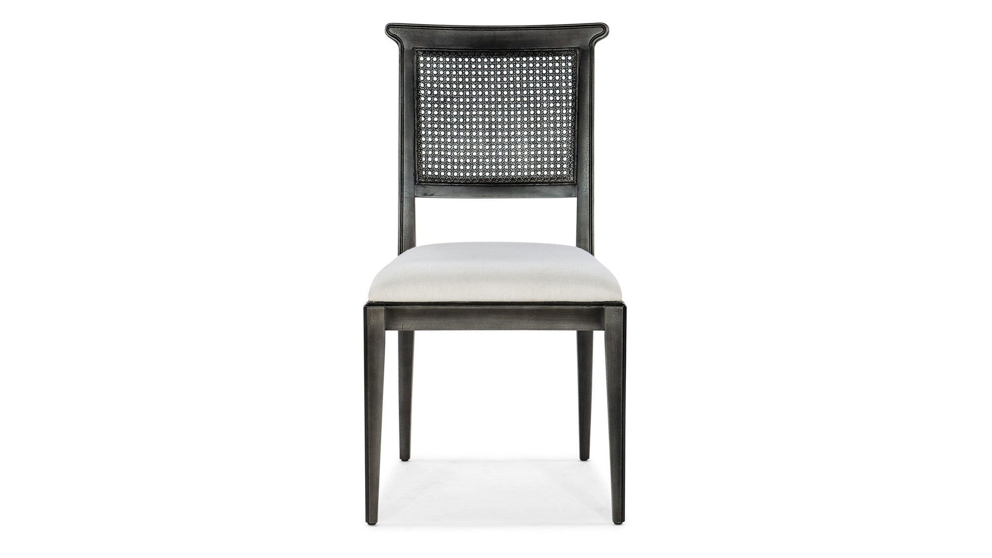 Charleston - Upholstered Seat Side Chair Set of 2 - Black