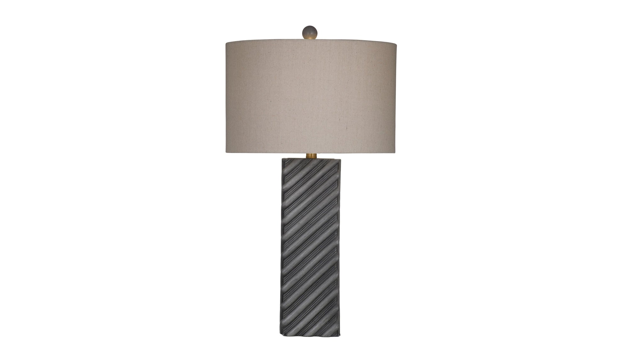 Gannex - Table Lamp - Dark Gray / Beige