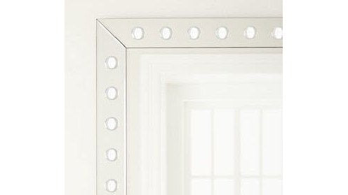 Rectangle - Wall Mirror - Pearl Silver