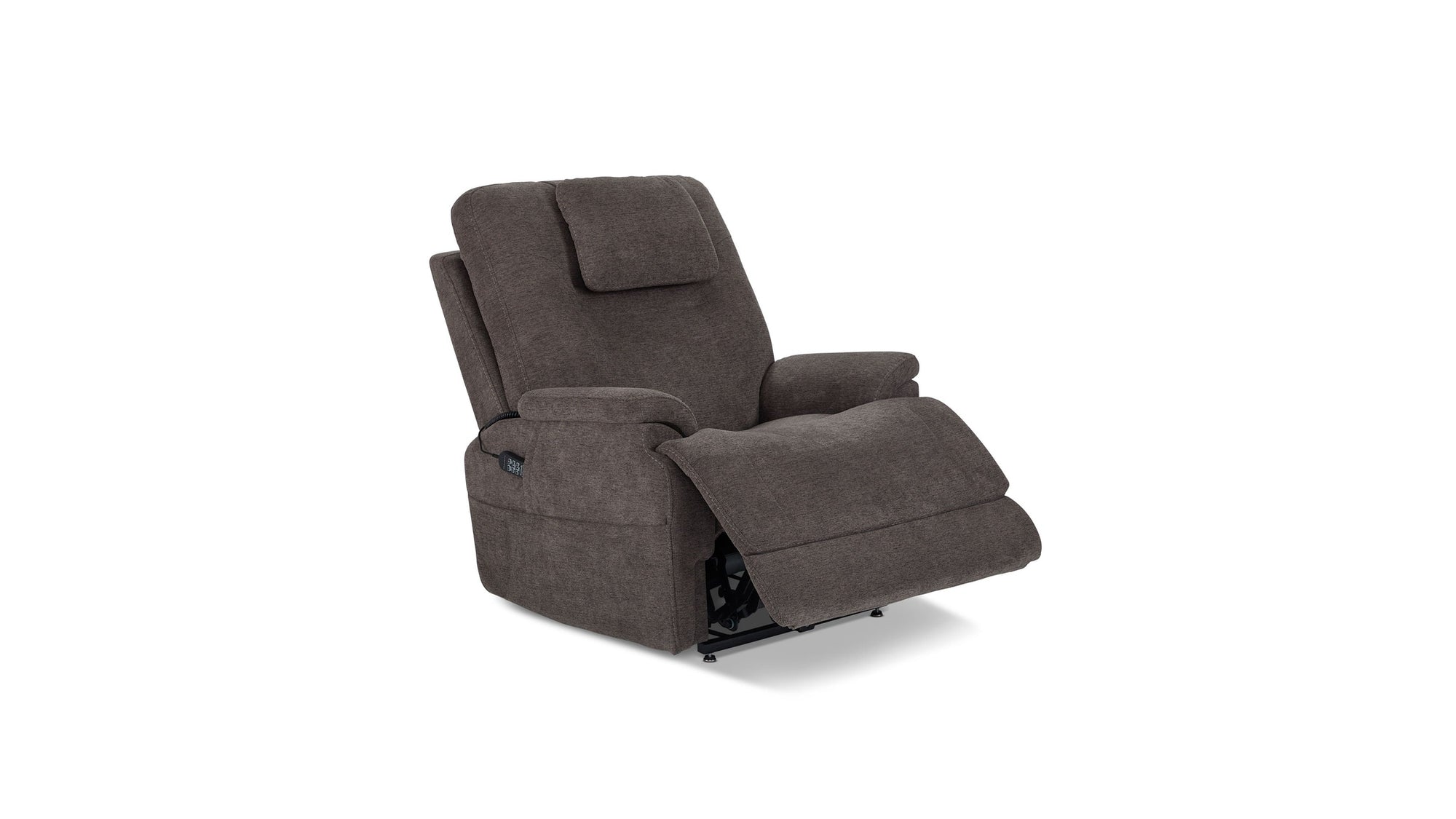 Zecliner Model 2+ - Power Lift Recliner With Power Headrest, Lumbar, Heat &amp; Massage
