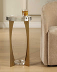 Kolkata - Accent Table - Brass