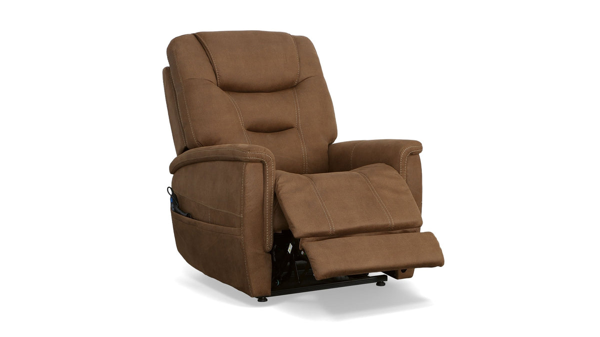 Shaw - Power Lift Recliner With Power Headrest &amp; Lumbar