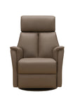 Sylas - Recliner Swivel Glider - Tucker-Taupe
