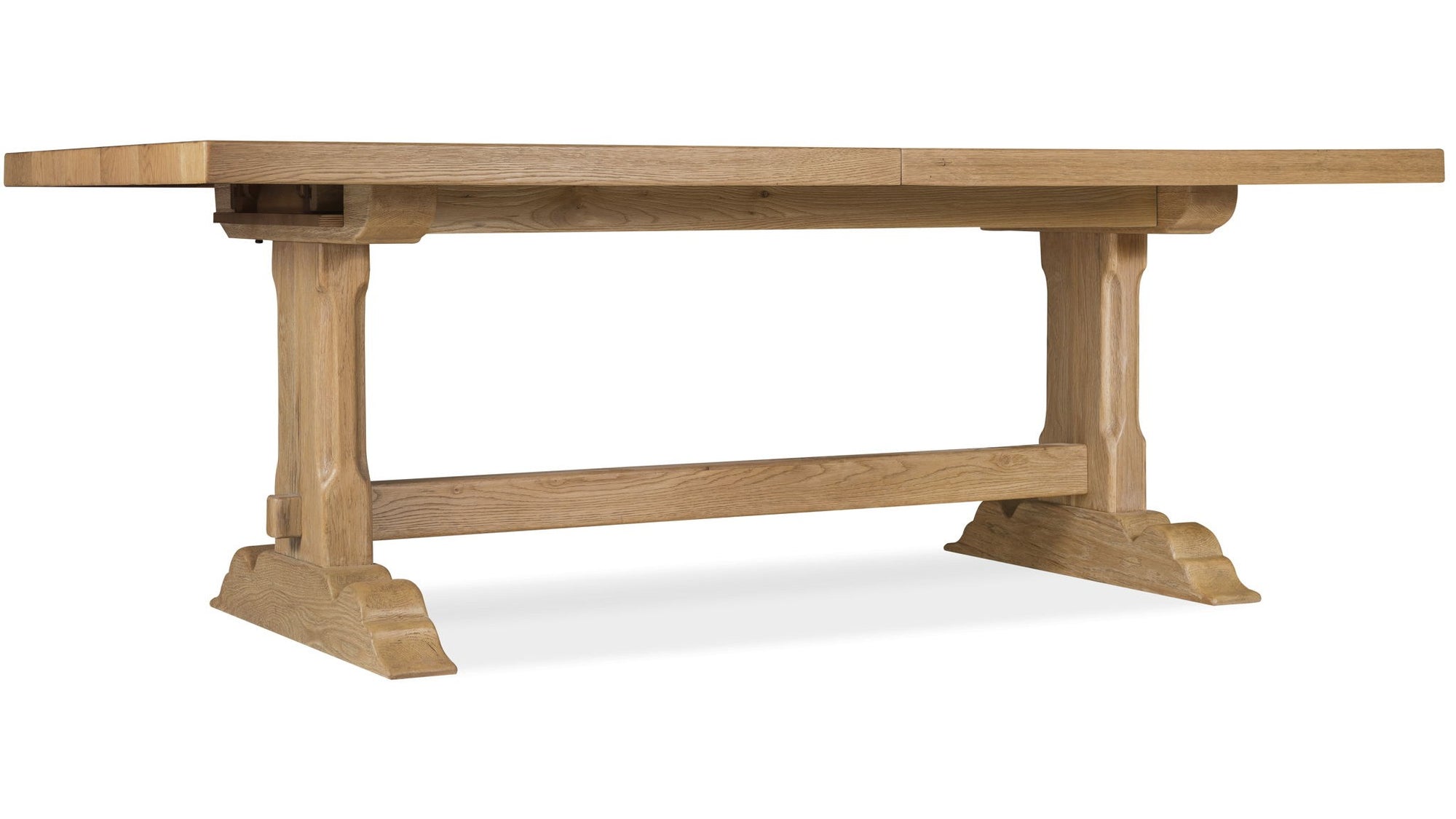 Driftwood - Rectangle Dining Table With Two Leaves