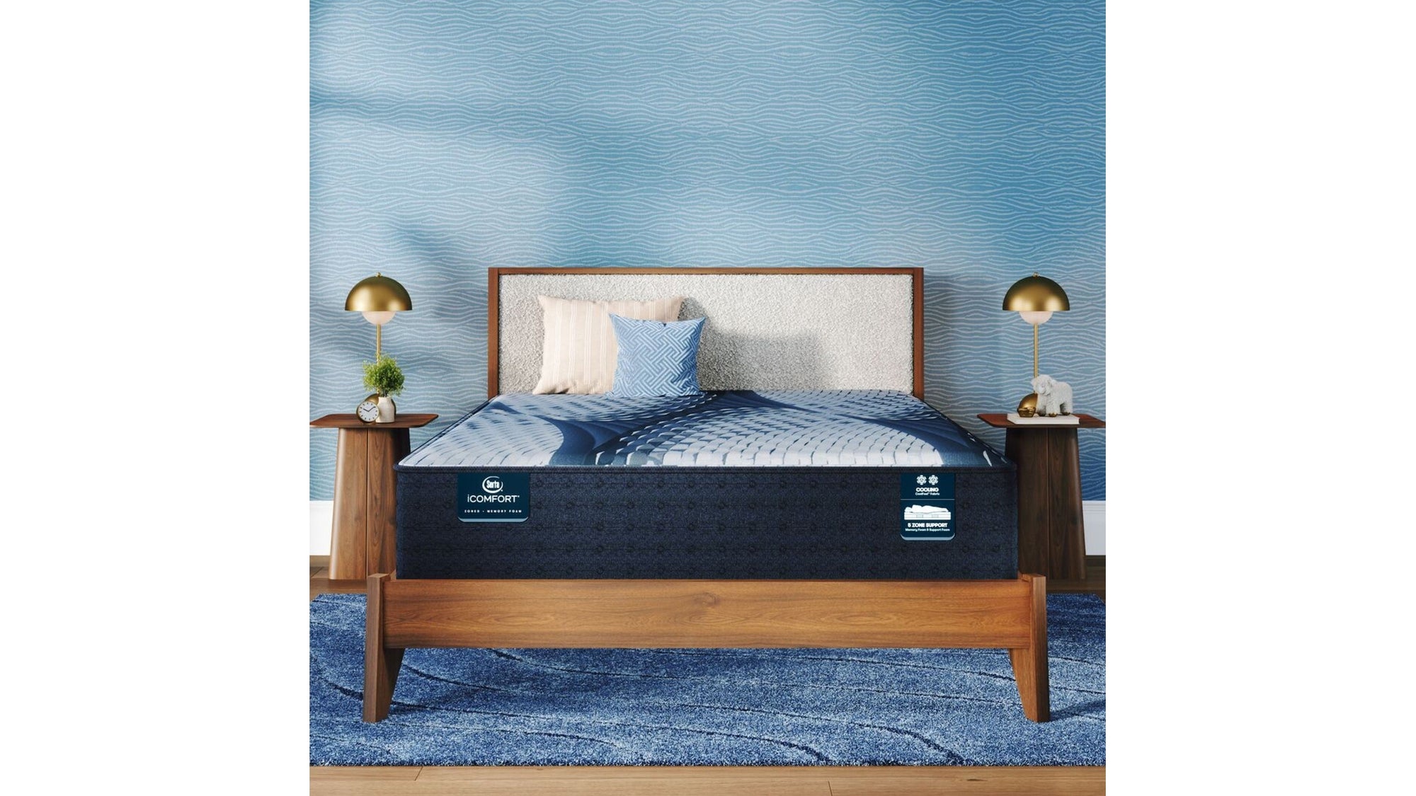 iComfort - 13" Iona Memory Foam Plush Mattress