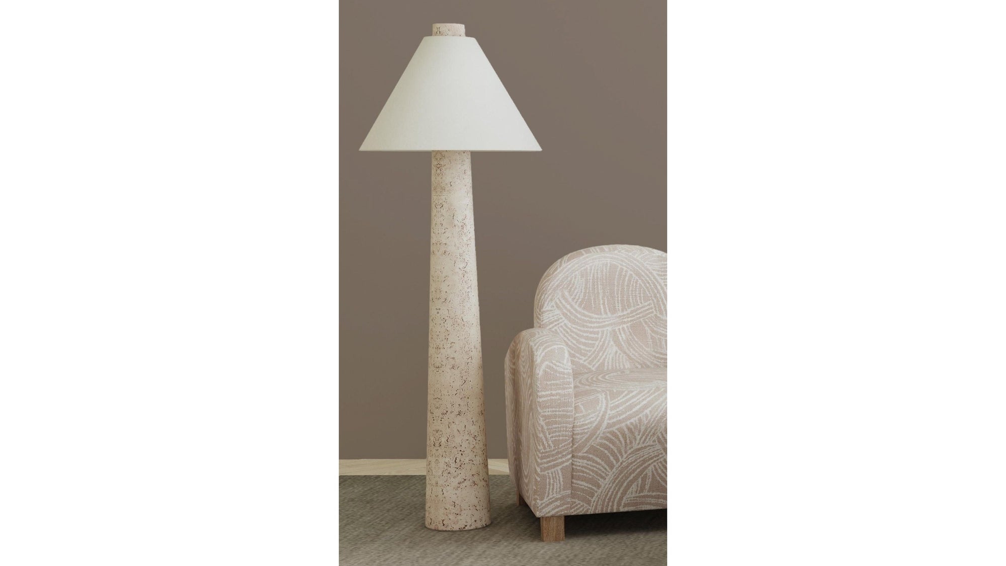 Butler - Floor Lamp - Cream