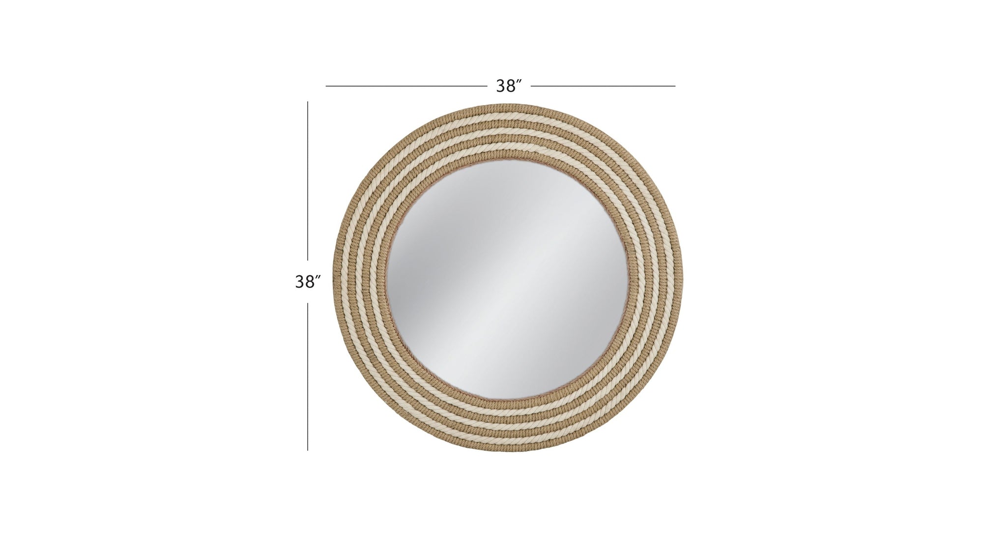 Astern - Wall Mirror - Beige