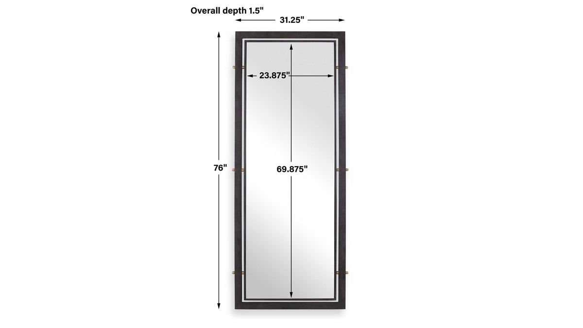 Westley - Tall Mirror - Bronze