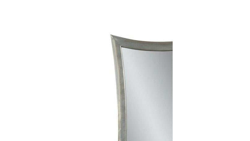 Hour Glass - Wall Mirror - Silver