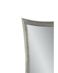Hour Glass - Wall Mirror - Silver