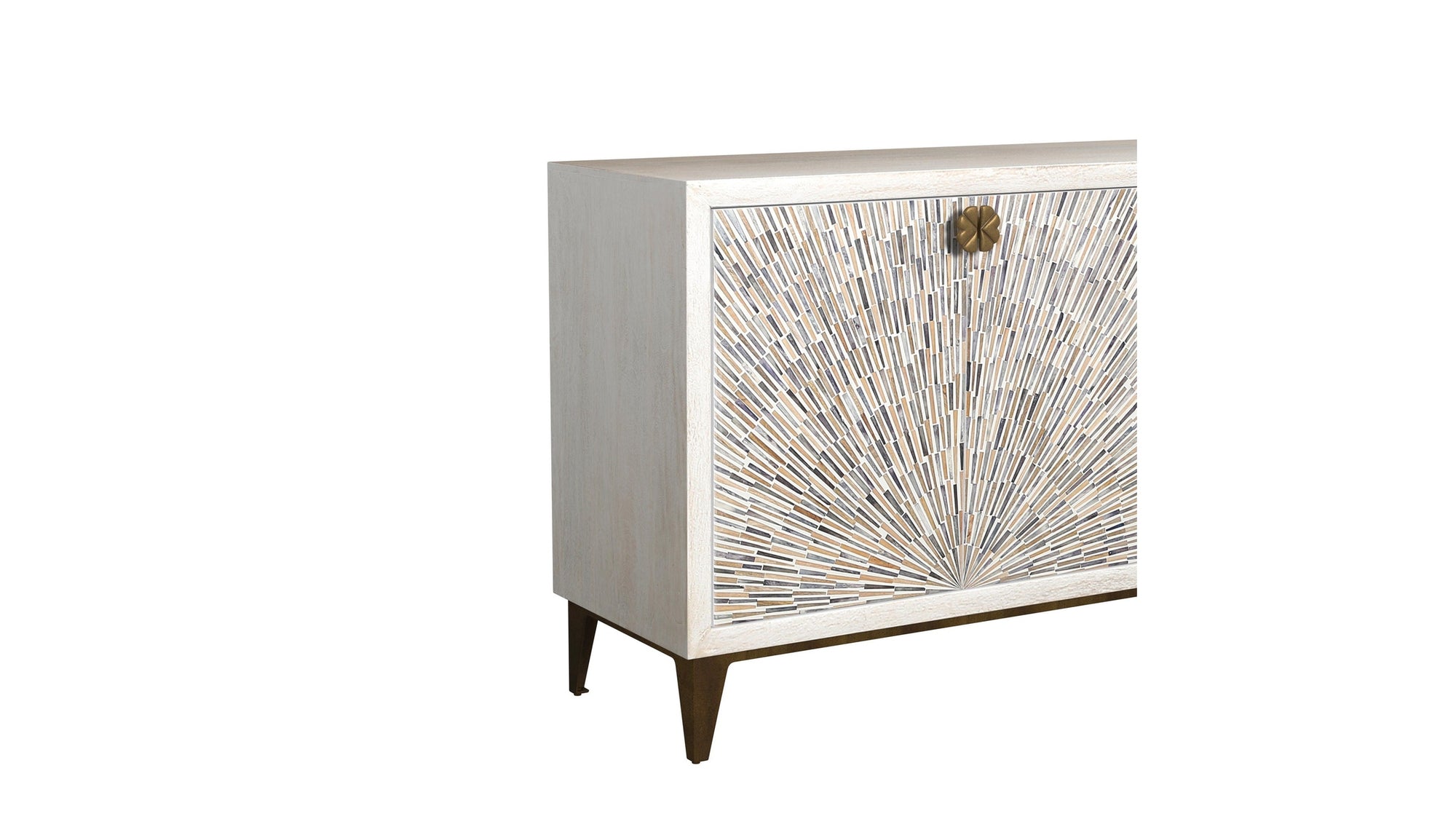 Astrid - Server - White Wash / Bone