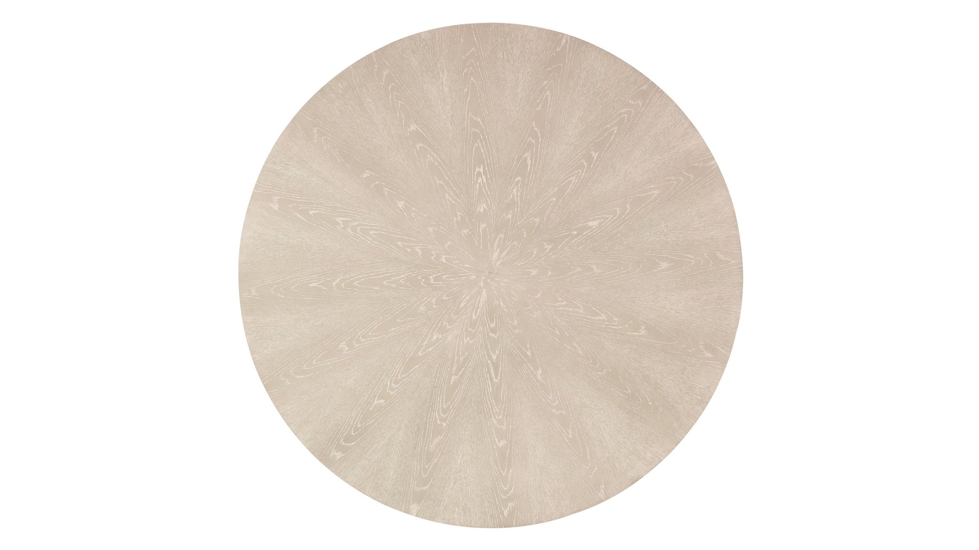 Nouveau Chic - Round Pedestal Dining Table - Light Brown