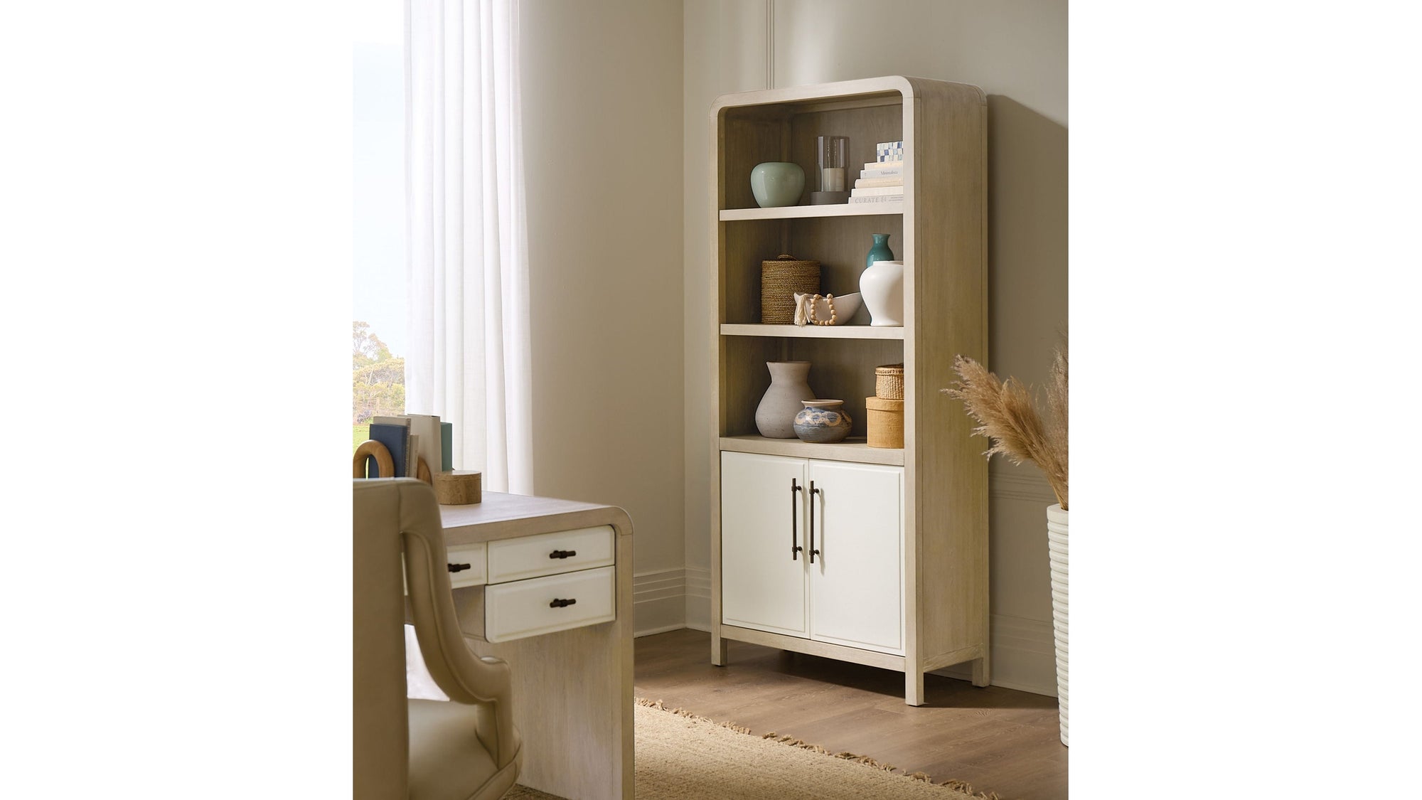 Brixton - Bookcase - Light Brown