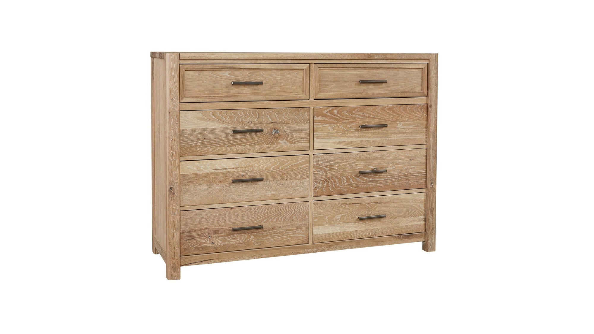 Crafted Oak - Dresser 8 Drawers