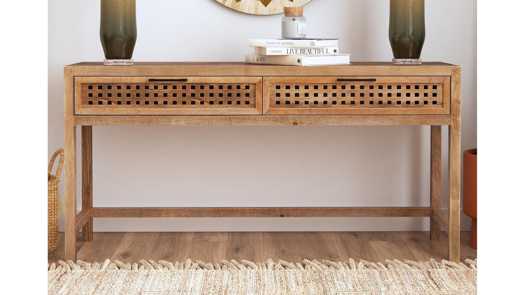 Pentak - Console Table - Light Brown