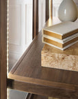 Eleana - Display Cabinet - Medium Wood