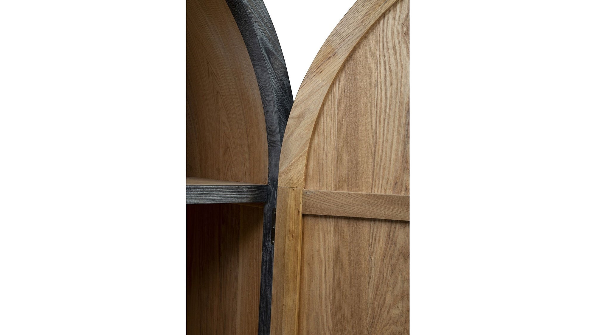 Eloise - Cabinet - Black / Light Brown